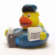 Rubber Duck Newsboy