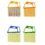 4Pcs Handheld Blinds Cleaner Shutter Curtain Brush Dust Remover for Air1726