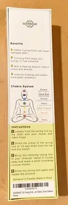 Sane Wave Chakra System 128 Hz Tuning Fork-Professional Sound Therapy Equipment