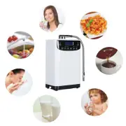 YA Hydrogen Rich Alkaline Water Machine White LED Display Touch Control Automati