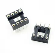 10pcs 8Pin DIP-8 SIP Round IC Sockets Adaptor Solder A3GS