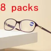 8Set Women Ladies Oval Frame Reading Glasses Classic Readers 1.50 2.50 3.00 3.50