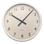 Ecology Sandglass Decorative Home Wooden Round Wall Time Clock 50cm White