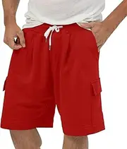 [Generic] Shorts Swimming Men Black Cycling Trousers Padded Sport Mens Bib Work Hi Viz Joggers Basketball for with Pockets Linen White Denim Men's Elasticated Waist Bottoms Fit