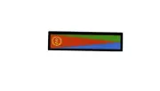 Patch printed embroidered travel souvenir biker backpack flag eritrea