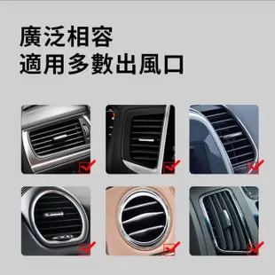 【ANTIAN】15W MagSafe車載磁吸無線充導航支架 車用出風口手機架 汽車無線充電座(iPhone15/14/13/12)