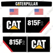 Fits Caterpillar 815F2 Decal Kit Compactor - 7 YEAR 3M VINYL!