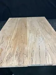 4pc Spalted Hard Maple Craft Pack -Woodworking Lumber 34" x 6 1/4" x 13/16"