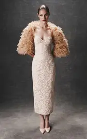 [Rasario] Ruffled Chiffon Bolero