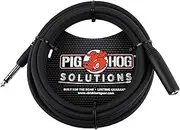 Pig Hog PHX14-10 1/4" TRSF to 1/4" TRSM Headphone Extension Cable, 10 Feet