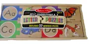 Waldorf Montessori Melissa & Doug Self Correcting A-Z Self Correcting Puzzles