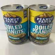 Peanut Patch Boiled Peanuts Salt ‘N Vinegar Lot Of 2 B/b 10/26