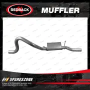 Redback Rear Muffler for Ford Fairmont Falcon EA-EL 6Cyl Sedan 01/1988-08/1998