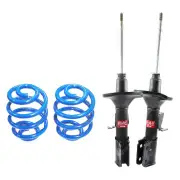 Front KYB EXCEL-G Shock Absorbers Raised Coil for HOLDEN Commodore VY