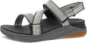 [Dansko] Rayna Fully Adjustable Sport Sandal for Women - Lightweight EVA Midsole and Rubber Outsole - Natural Arch Technology for Added Support - Hook and Loop Closure