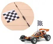 Rc Car Scale Antenna Flag For Kyosho Javelin Scorpion Optima Ultima Tomahawk