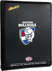 Official AFL Western Bulldogs Collector Card Vinyl Album