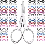 Small Folding Scissors Mini Travel Stainless Steel Portable Scissors Bulk Glasse