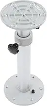 Table Leg, 460 to 700mm Hight Adjustable Aluminum Alloy Desk Leg, Detachable Furniture Pedestal Legs for Dresser, Dining Table, for RV Camper Caravan Boat Yacht Home, 360° Rotation