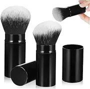 [Generic] 2pcs Telescopic Makeup Brush Makeup Brush Cleaner Solution Lipsticks Real Products Powder Brush Lipstick Palette Eye Makeup Pinceaux Hourglass Makeup Puffs Blush Artificial Fiber