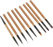 CALLARON 1 set Multifunctional Nail Art Brush Set Liner Brushes for Intricate Nail Design Flower Painting and Shading Soft Construction for Precise Detailing and Artistic Flair
