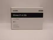 SIGMA 50mm F/1.4 DG HSM Art (for SONY E mount)