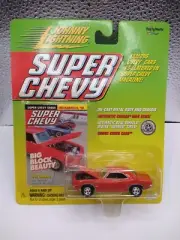 Johnny Lightning 2000 Green Card Super Chevy 1969 396 Camaro SS