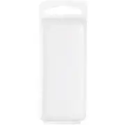 Clear Plastic Clamshell Package/Storage Container, 3.06" H x 1.25" W x 1" D, ...