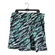And1 Offense Basketball Shorts Mens Size Extra Large Lucite Green 8" Inseam NWT