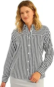 [HUK] Women's Tide Point Long Sleeve, Button Down Fishing Shirt