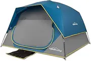 LOYEAHCAMP Tents 4 Person Camping Tent, Easy Setup Waterproof Family Tents for Camping, Portable Dome Tent for Outdoor Camping with Rainfly, Carry Bag