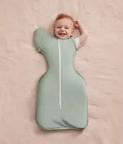 [Swaddle Up™ Transition Bag] Olive •Cotton