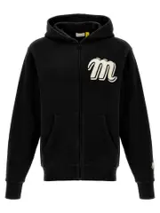 [Moncler Genius] Moncler Genius-Moncler X Mercedes-Benz Bynigo Hoodie Felpe Nero-Uomo M