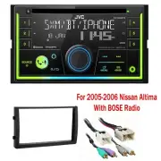 For 2005-2006 Nissan Altima W/Bose Radio| JVC KW-R940BTS Double DIN CD Receiver
