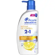Head & Shoulders Instant Oil Control 2In1 Anti Dandruff Shampoo & Conditioner 750mL