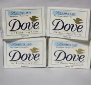 Lot Of 4 Dove Sensitive Skin Beauty Bars Soap Moisturizing 4.25oz