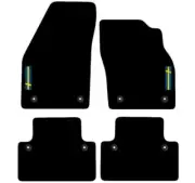 for Volvo V50 2004 to 2012 (Manual) Tailored Carpet Car Mats with logo 8 Cli