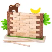 Bigjigs Toys Jungle Crash Game | Wooden Toys | Tumble Tower Game