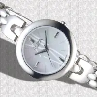 在飛比找momo購物網優惠-【ALBA】雅柏手錶 佳人有約銀白鍊帶女錶/AH8335X1