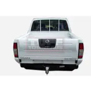 Navara Dual Cab 2WD -DX D22- Ute, Bunji Style Tonneau Cover, No Sports bar, No Headboard