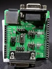 LinkSprite Dual RS232 Shield for Arduino with SD card circuit interface board