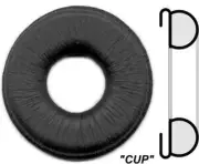 Replacement Earpad Earcup for Headphones 80mm 1 x Pair