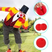 Make Up Red Clown Noses Circus Cosplay Noses Sponge Ball Halloween Christmas