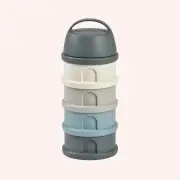 Beaba - Formula & Snack Container - Mineral Grey/Blue by Beaba | the memo