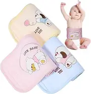 SWOOMEY Soft Navel Belt for Newborns 3 Pcs Baby Cord Wraps Comfortable Elastic and Gender-neutral Design