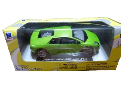 Lamborghini Murcielago LP640 Green (New Ray) City Cruiser 1/43 Scale Diecast Car