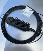 Corning OptiSheath MultiPort Terminal Stubbed 6-Port 100ft Cable MOB-0644FD100FW