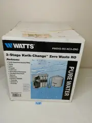 3-Stage Kwik-Change Zero Waste RO PWSYS-RO-KC3-ZRO 7100108