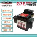 【威豹】G7 G7E 電壓錶智慧型 20AH 汽機車救車電源 救車電源 電霸 救車霸 備用電池 汽車電池