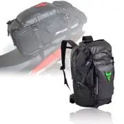 48L Green Universal Traveling Motorcycle Bag Waterproof Cycling Helmet Backpack